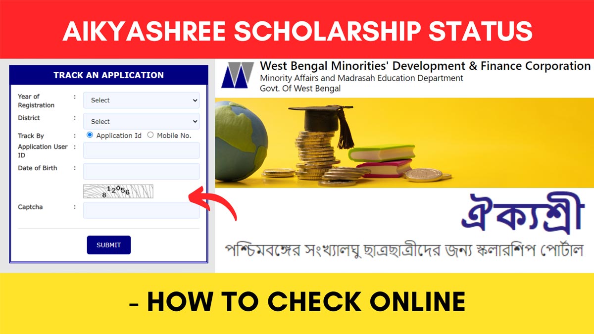 How To Check Aikyashree Scholarship Application Status 2024 25